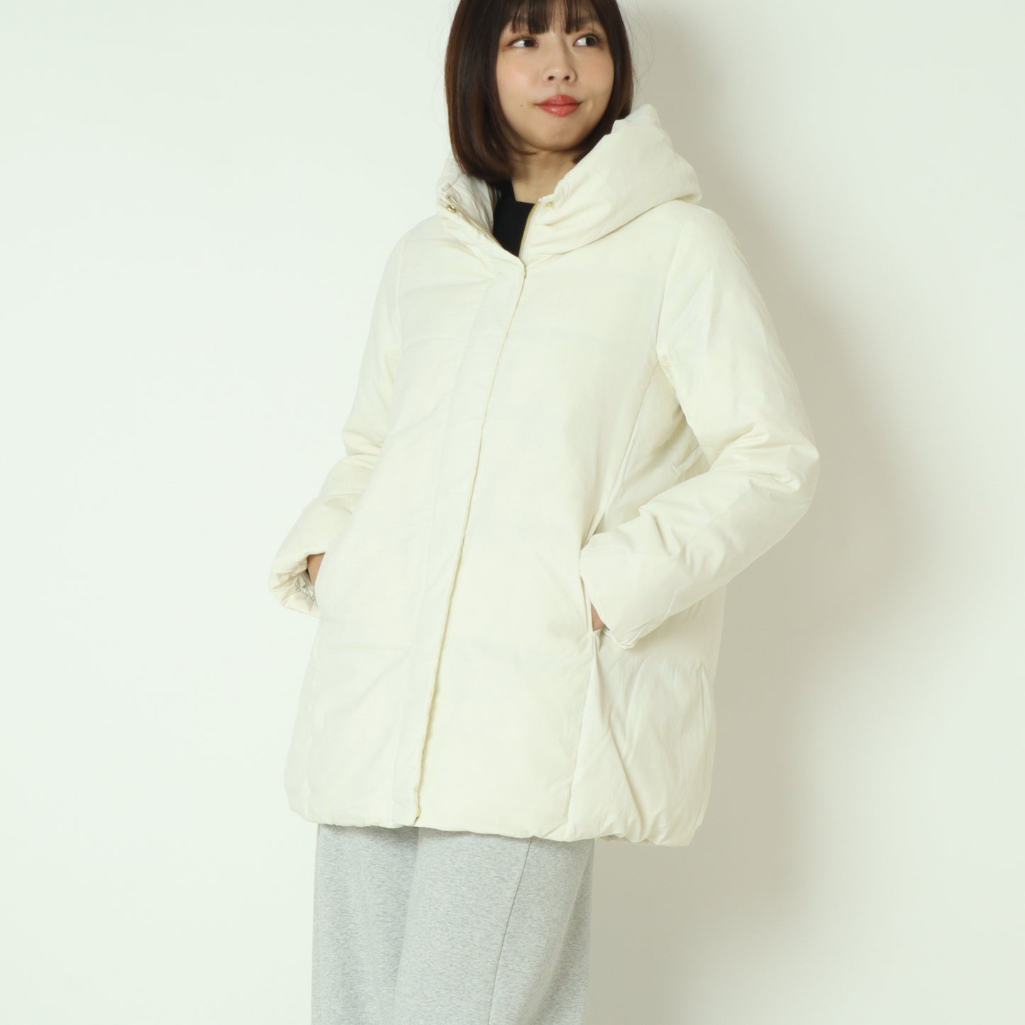 マイクロタフタパフカラーダウンジャケット 8559102