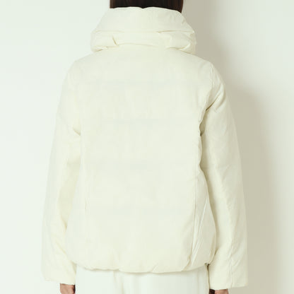 マイクロタフタパフカラーダウンハーフコート 8559211