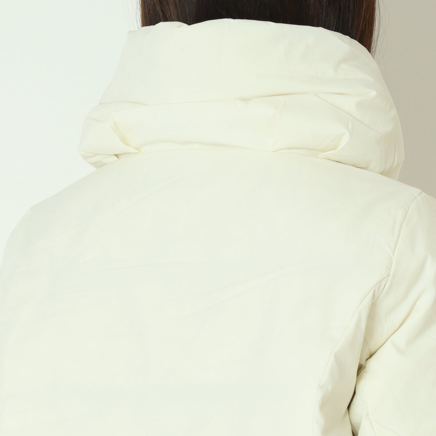 マイクロタフタパフカラーダウンハーフコート 8559211