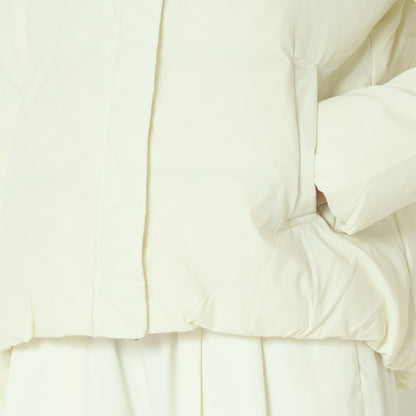 マイクロタフタパフカラーダウンハーフコート 8559211