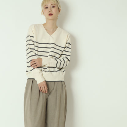 スーパーストレッチVネックプルオーバー   DR252-014