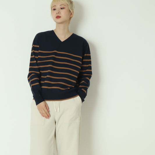 スーパーストレッチVネックプルオーバー   DR252-014