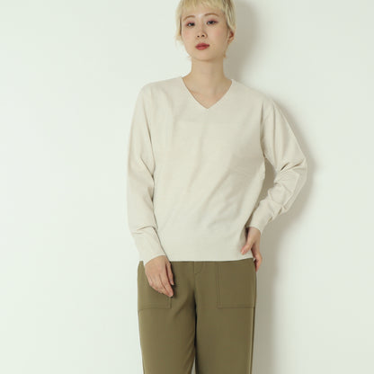 スーパーストレッチVネックプルオーバー   DR252-014