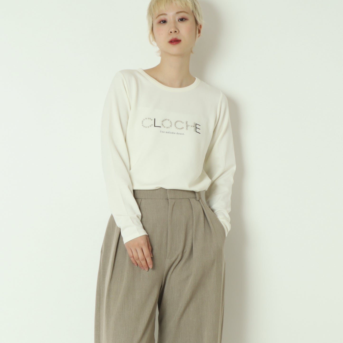 サーモジャージーロゴプルオーバー　254JW0754