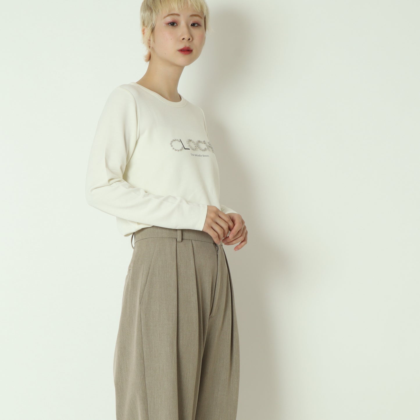 サーモジャージーロゴプルオーバー　254JW0754