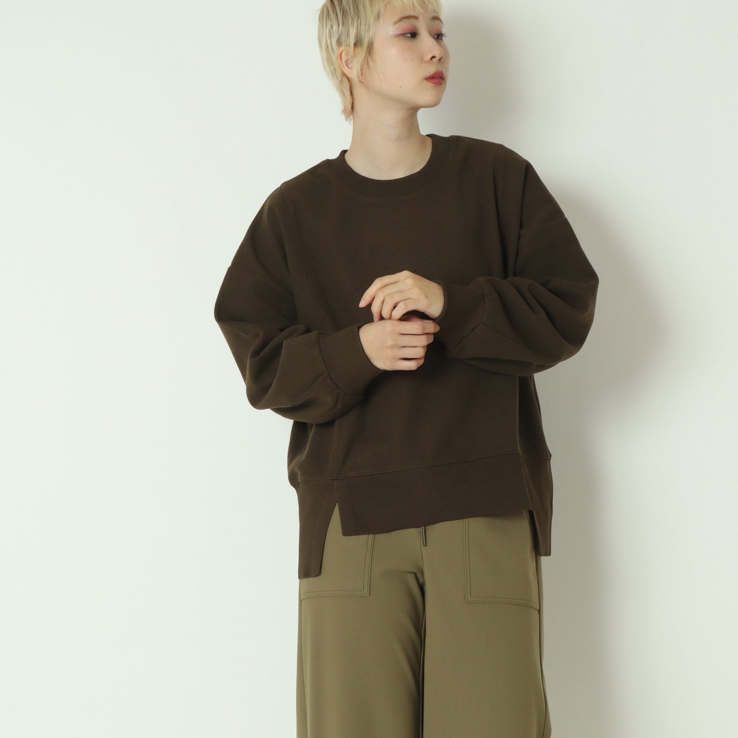 ドルマンスリーブスウェットプルオーバー 254JW0750