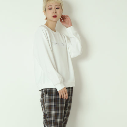 ビジュー刺繍プルオーバー 254KW0760