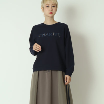 ビジュー刺繍プルオーバー 254KW0760