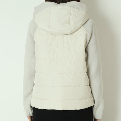 中綿×ニット切替ジャケット  DR252-011