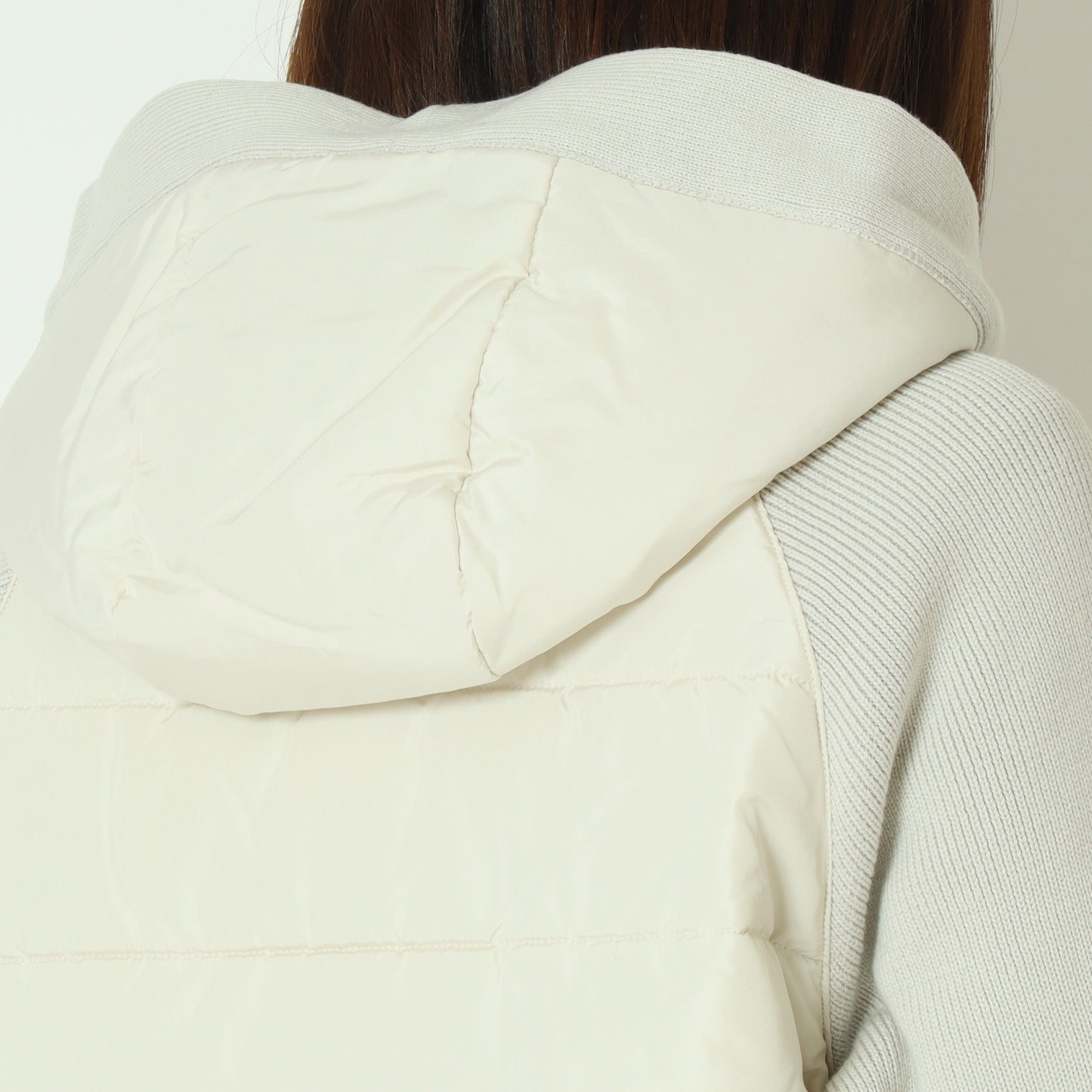 中綿×ニット切替ジャケット  DR252-011