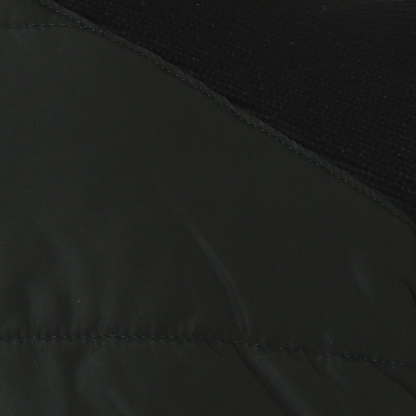 中綿×ニット切替ノーカラージャケット  DR252-012