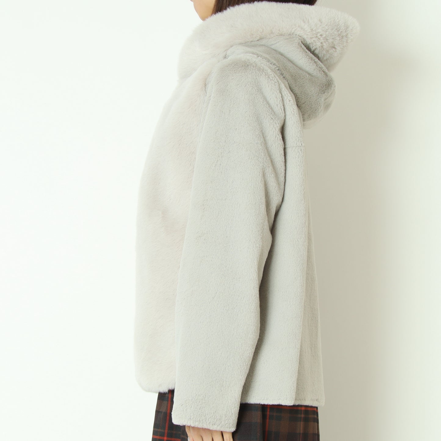 エコファー×ムートンジャケット DR252-008