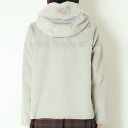 エコファー×ムートンジャケット DR252-008