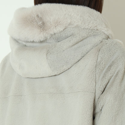 エコファー×ムートンジャケット DR252-008