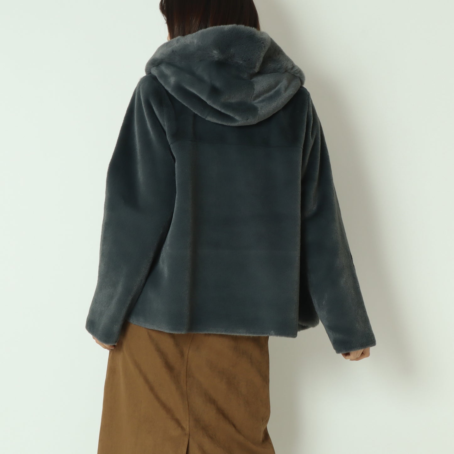 エコファー×ムートンジャケット DR252-008