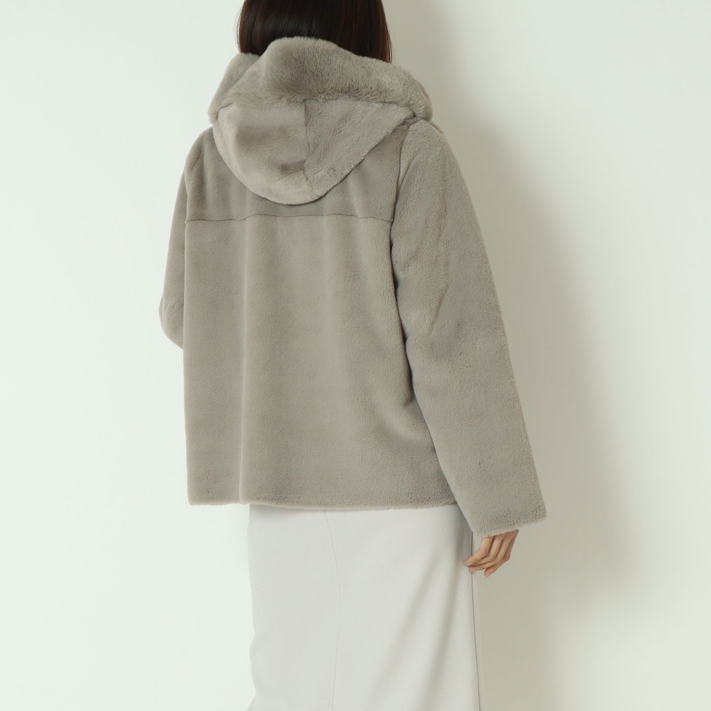 エコファー×ムートンジャケット DR252-008