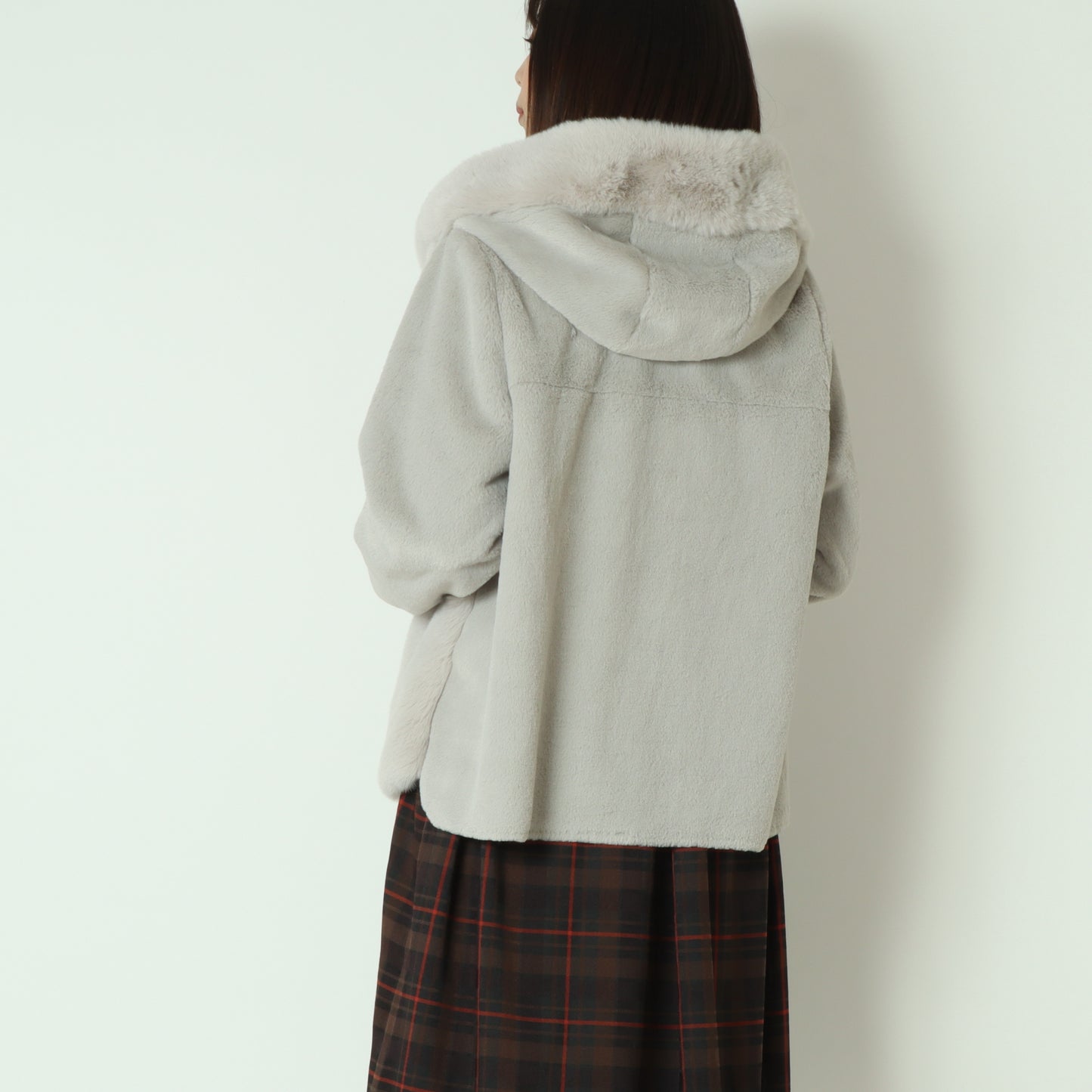 エコファー×ムートンジャケット DR252-008