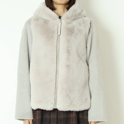 エコファー×ムートンジャケット DR252-008