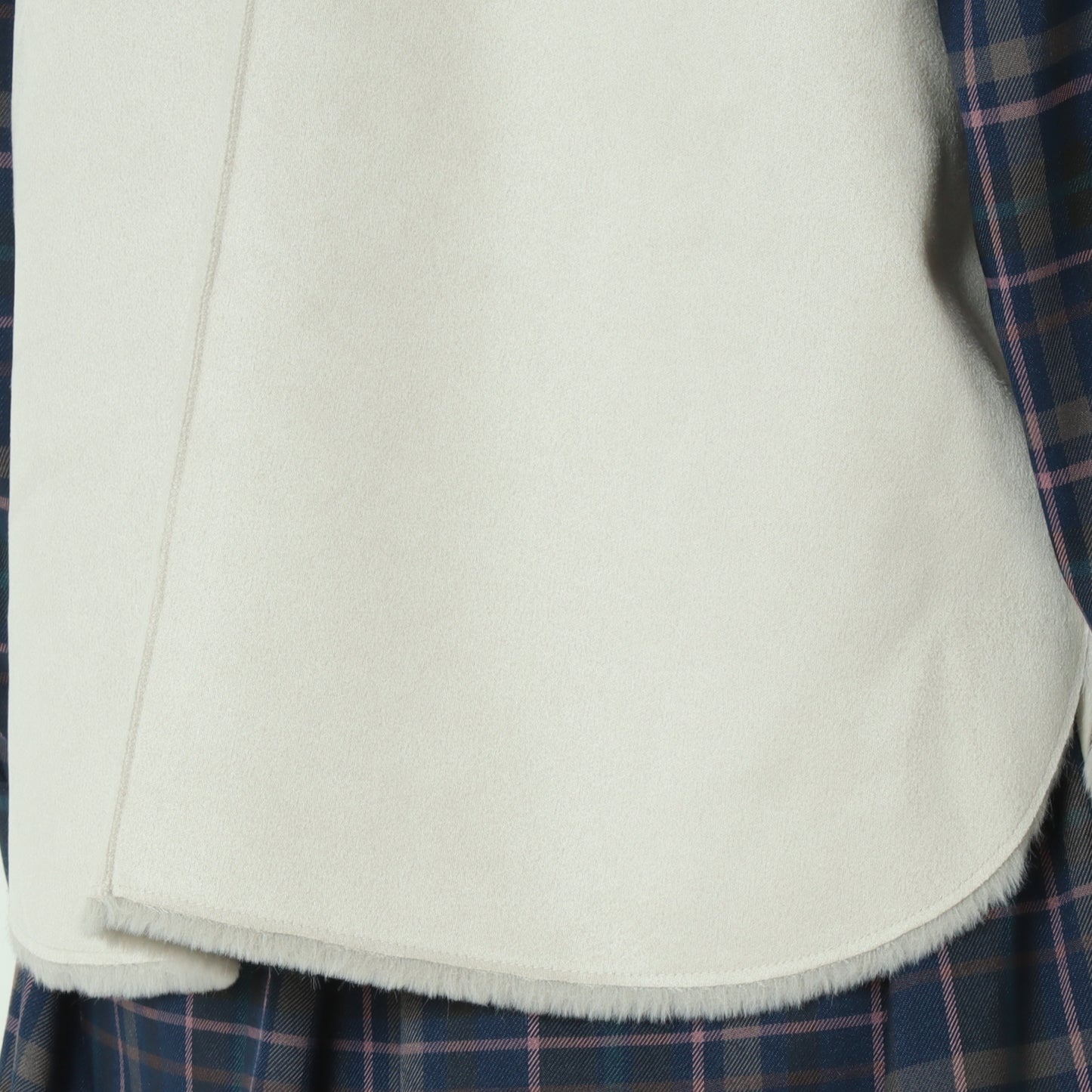 エコファー×ムートンベスト DR252-007