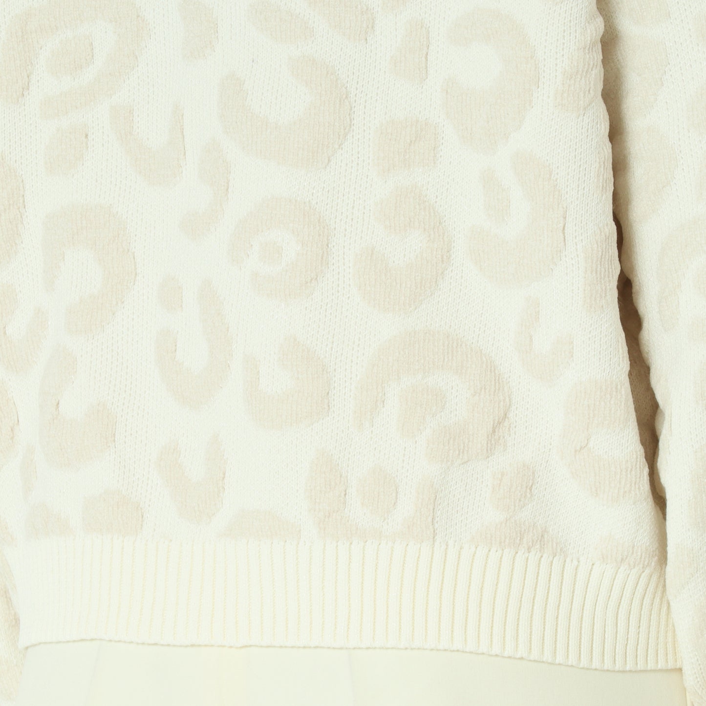 レオパードジャガードモールプルオーバー　DR252-013