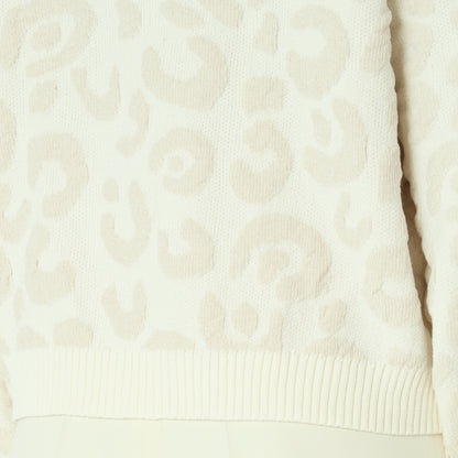 レオパードジャガードモールプルオーバー　DR252-013