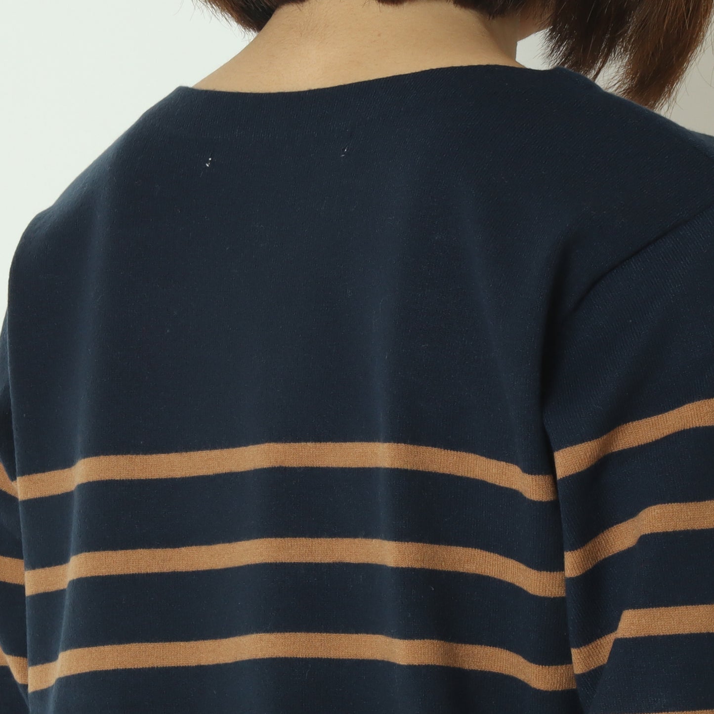 スーパーストレッチクルーネックニットプルオーバー　DR252-015