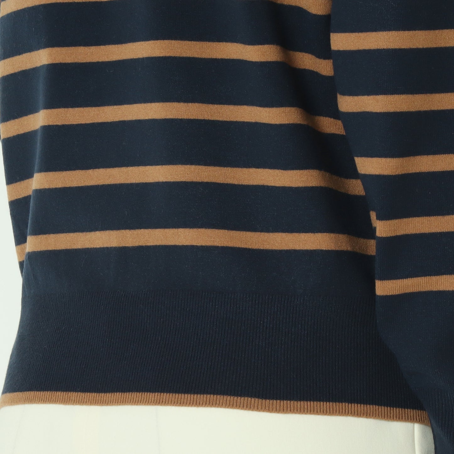 スーパーストレッチクルーネックニットプルオーバー　DR252-015