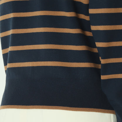 スーパーストレッチクルーネックニットプルオーバー　DR252-015