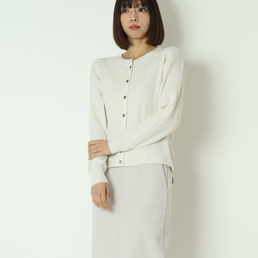 ウォッシャブルバイアスリブカーディガン  DR252-016