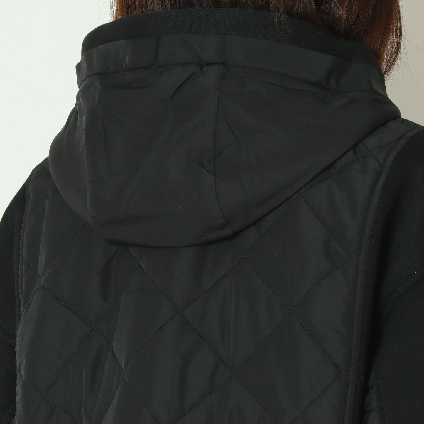 モスダンボール中綿切替フードジャケット  DR252-009