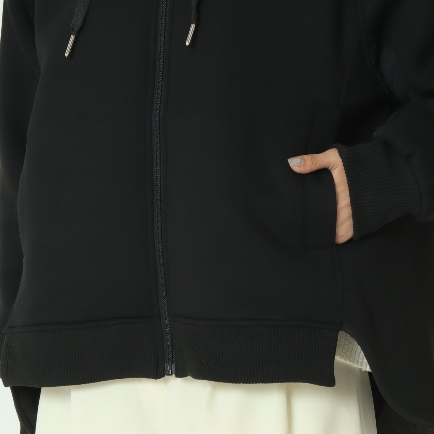 モスダンボール中綿切替フードジャケット  DR252-009