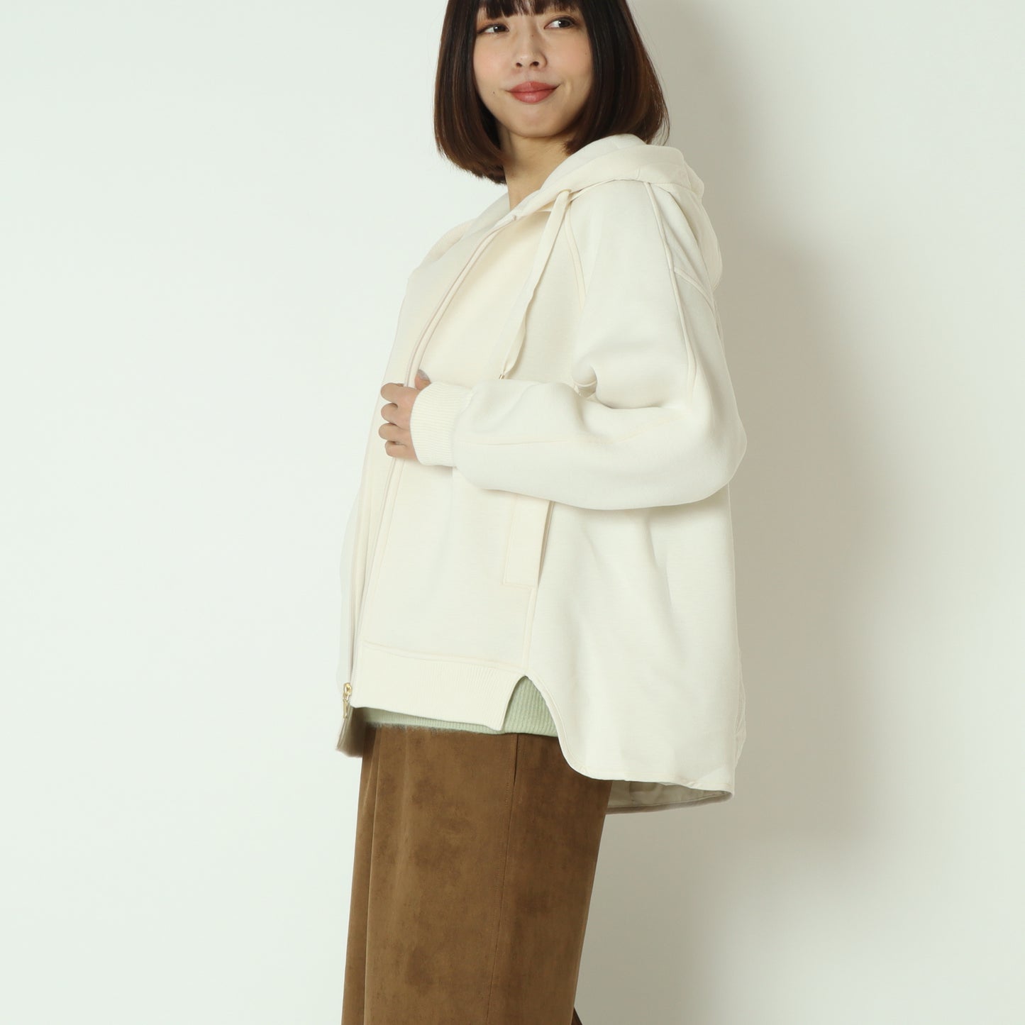 モスダンボール中綿切替フードジャケット  DR252-009