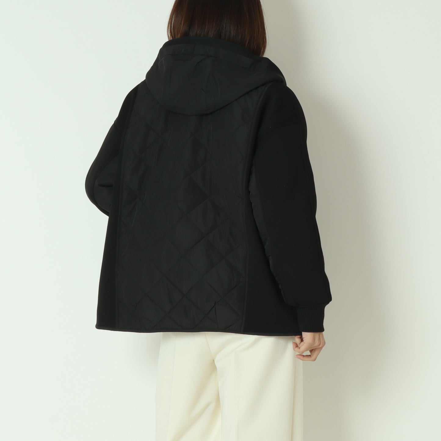 モスダンボール中綿切替フードジャケット  DR252-009