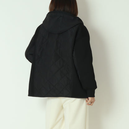 モスダンボール中綿切替フードジャケット  DR252-009