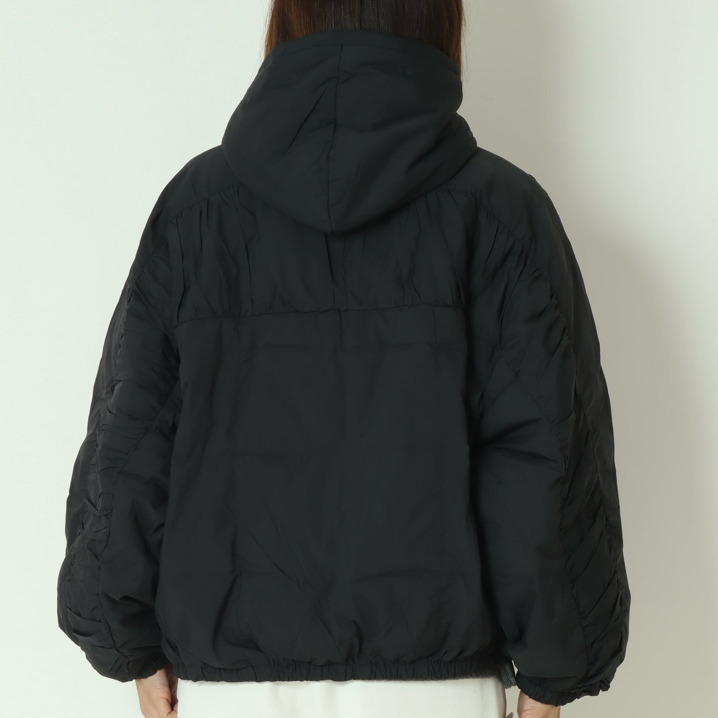 ティアードギャザーピュアダウンジャケット DR252-002