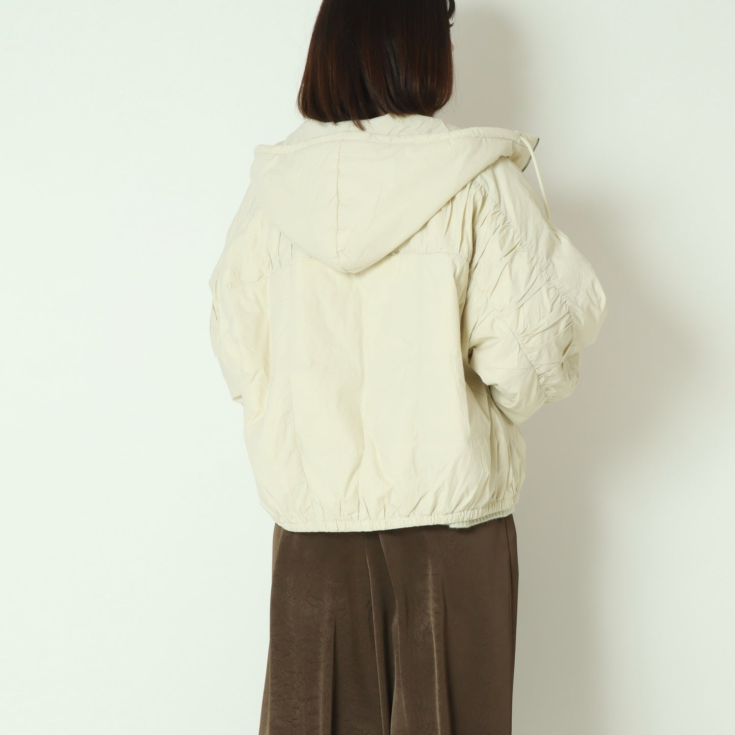 ティアードギャザーピュアダウンジャケット DR252-002