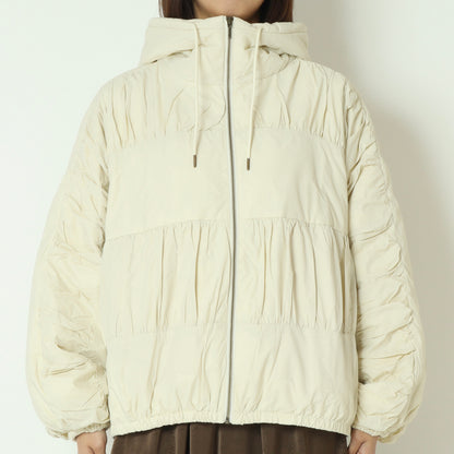 ティアードギャザーピュアダウンジャケット DR252-002