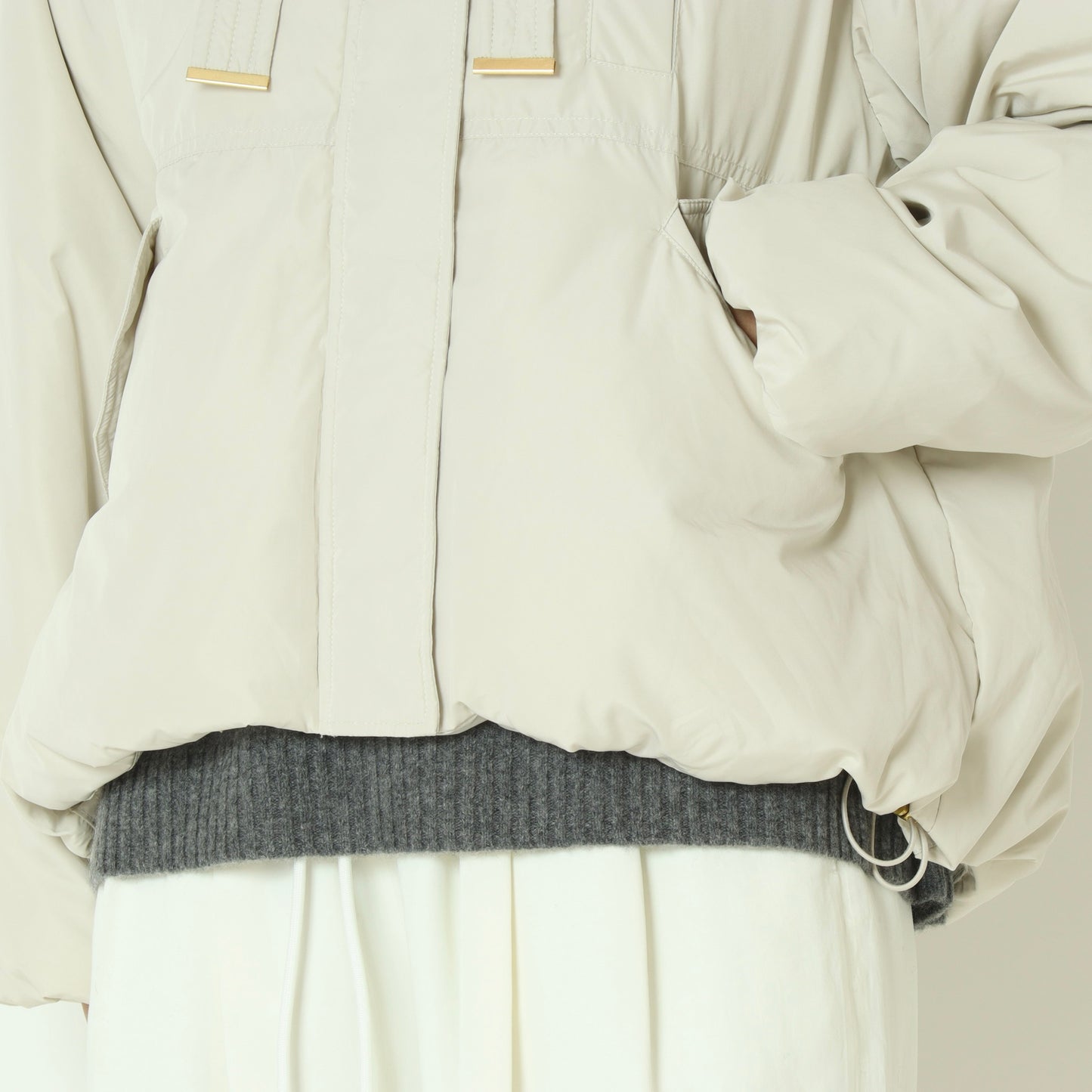 ワークフードヨークピュアダウンジャケット DR252-001