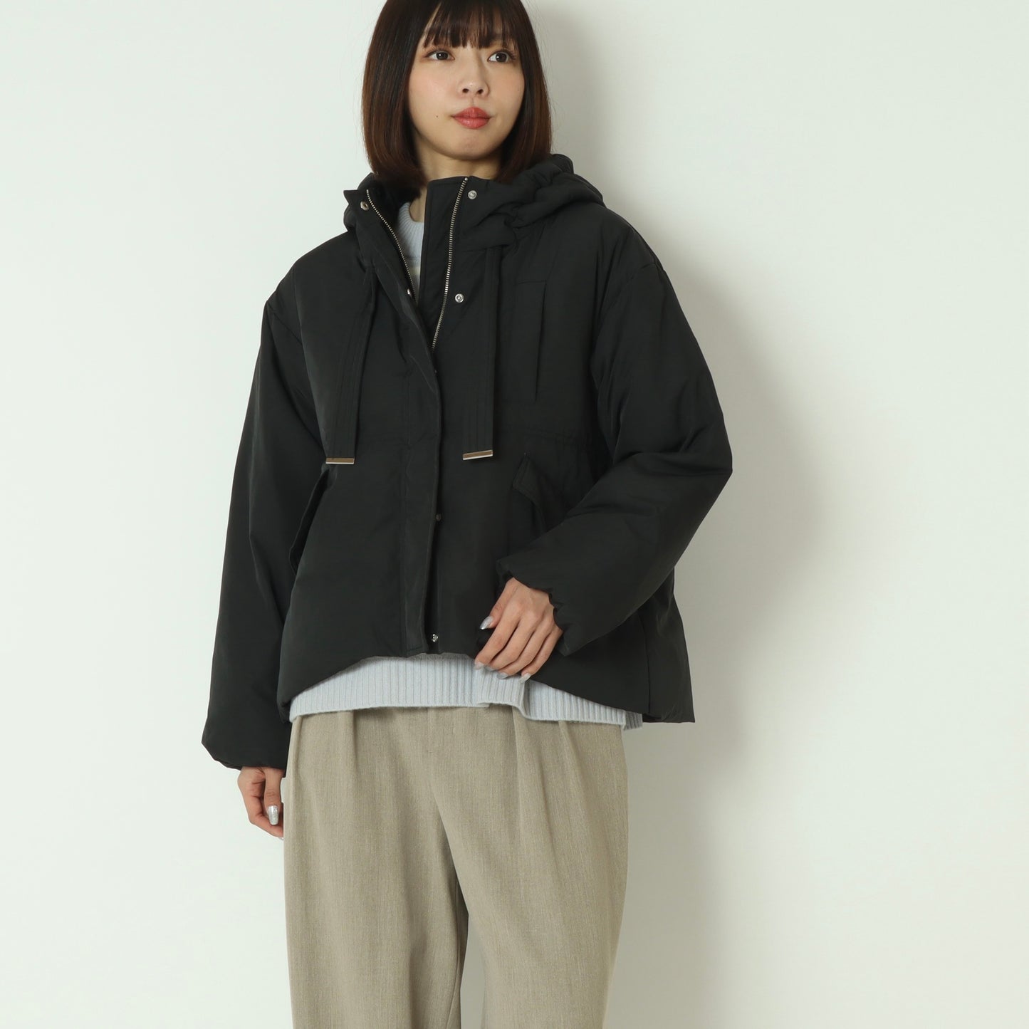 ワークフードヨークピュアダウンジャケット DR252-001