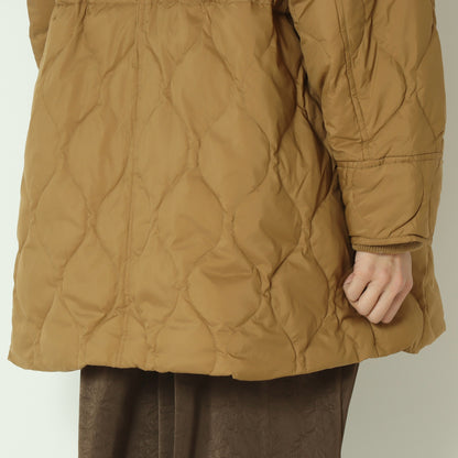 グロスナイロンフードダウンコート DR252-005