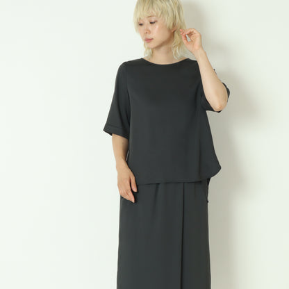 サテンツイルプルオーバー  U2222H-25