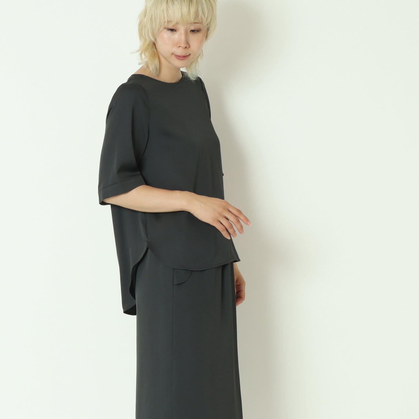 サテンツイルプルオーバー  U2222H-25