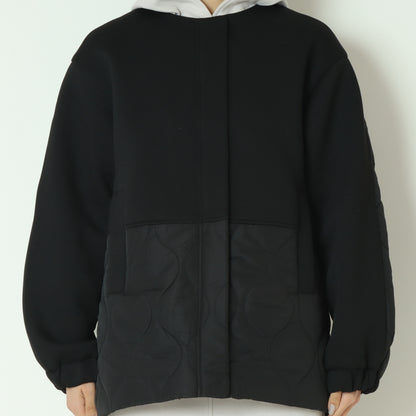 モスダンボール中綿切替ノーカラージャケット DR252-010