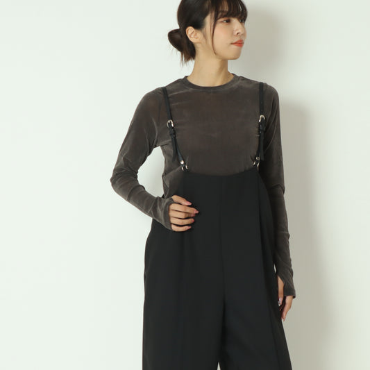 フロッキーベロアシアーカットソー J4663A-24