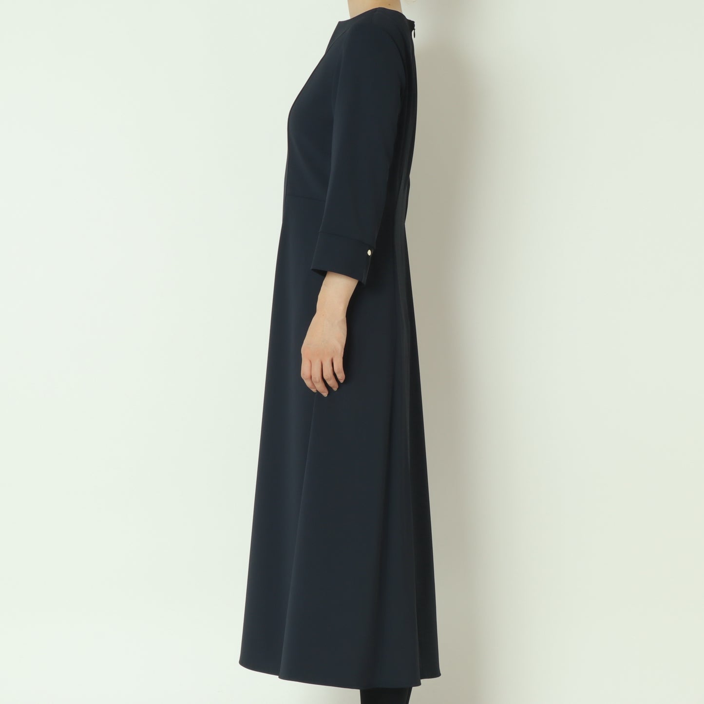 7分袖スリットワンピース  U2226H-25