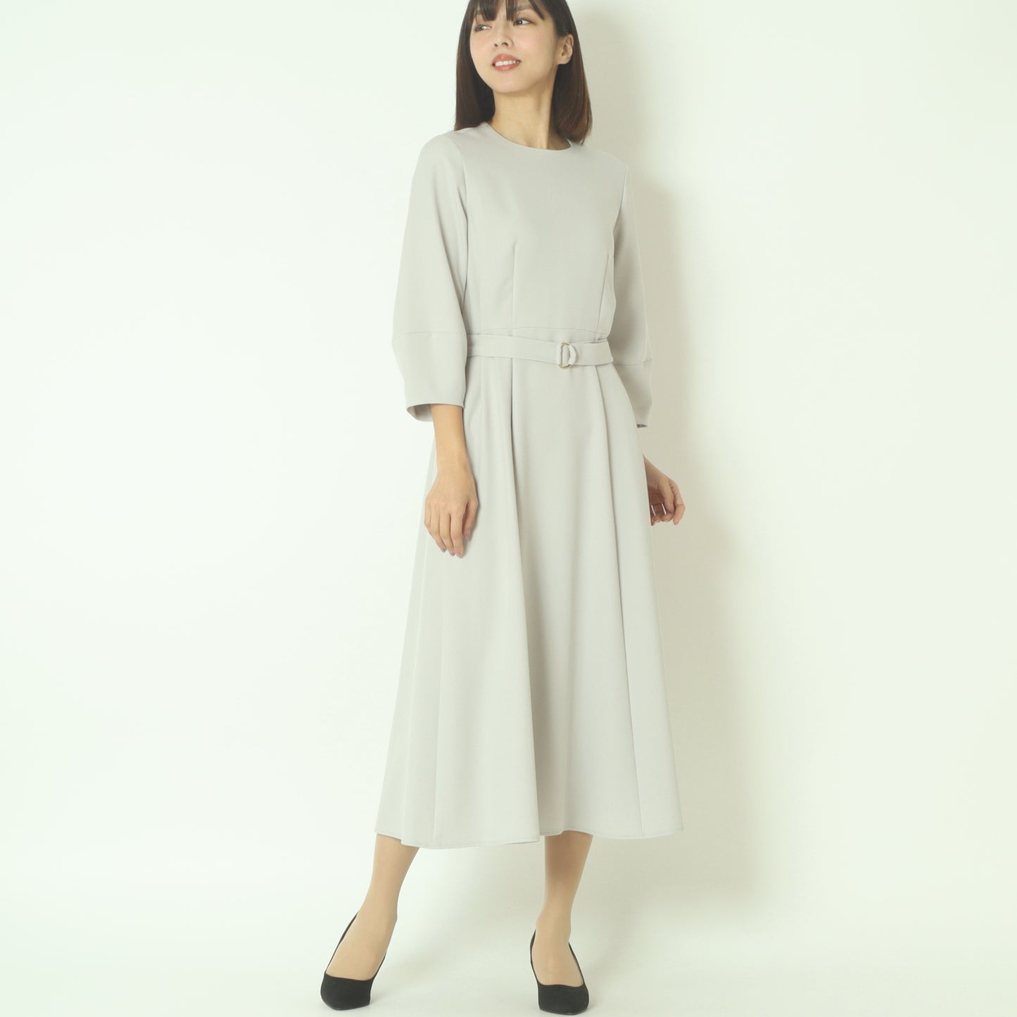 ランタンスリーブワンピース U2264H-25