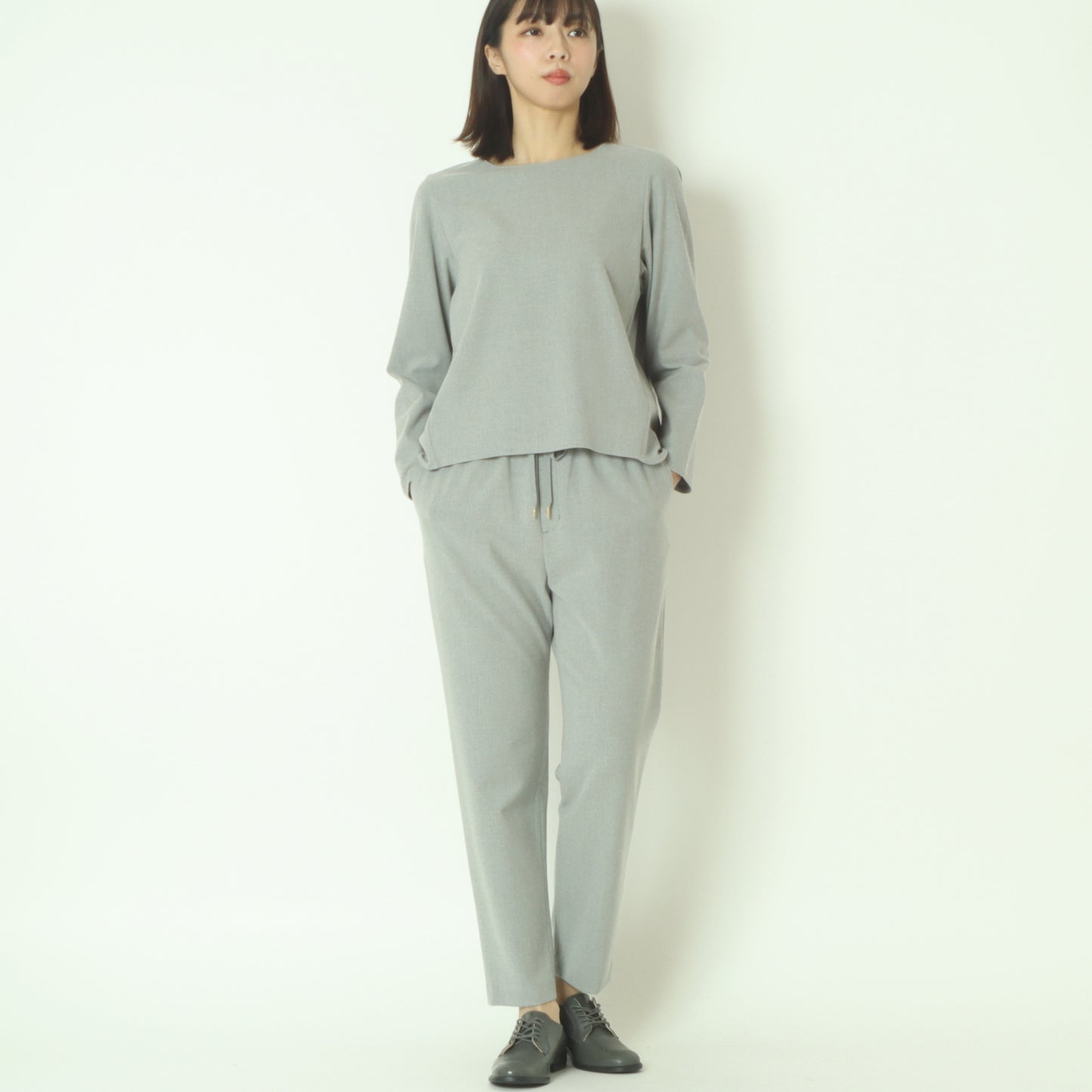 両面微起毛トラックパンツ　U2286H-25