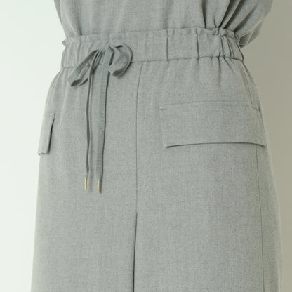 両面微起毛フラップ付タイトスカート  U2287H-25