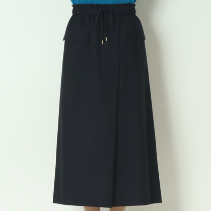 両面微起毛フラップ付タイトスカート  U2287H-25