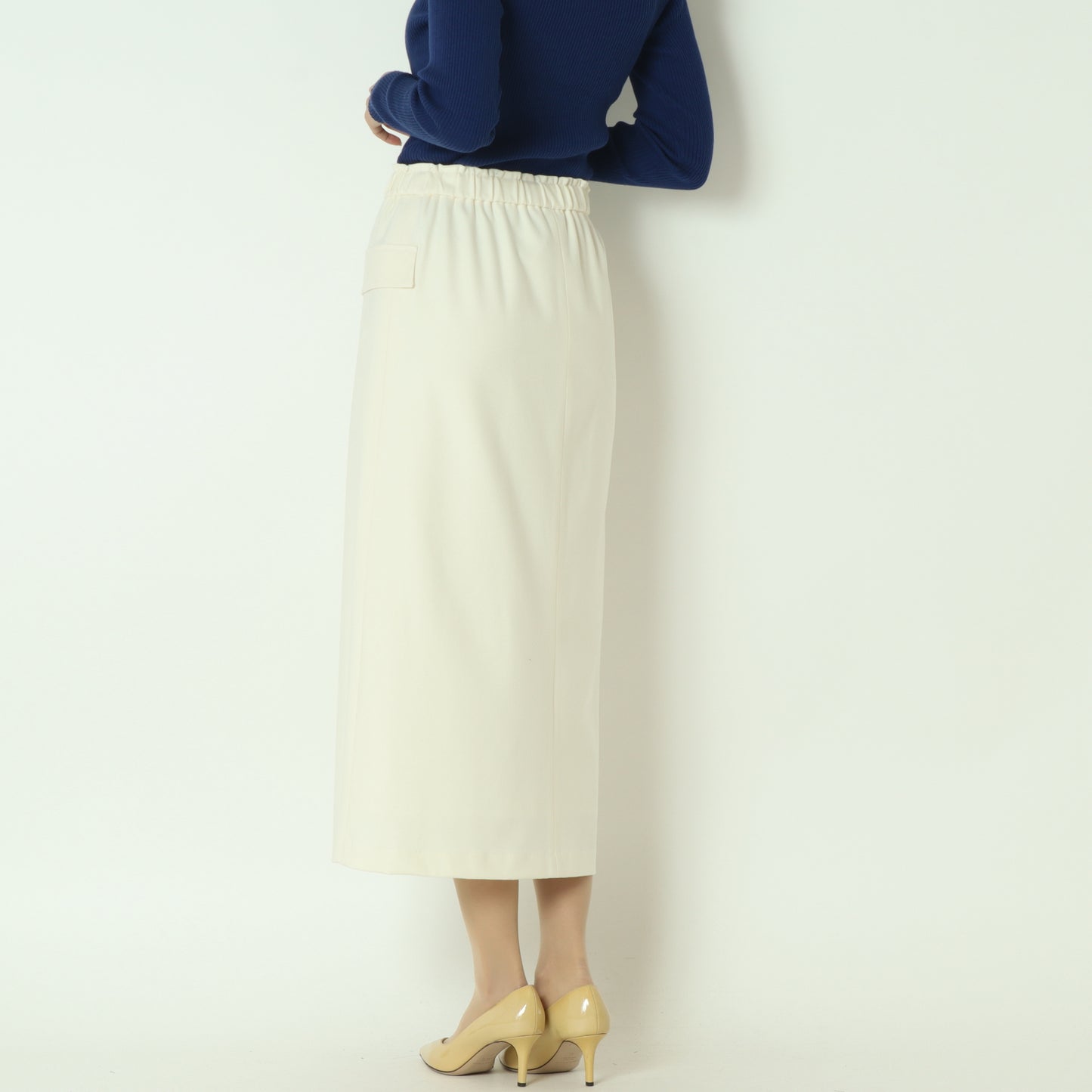 両面微起毛フラップ付タイトスカート  U2287H-25